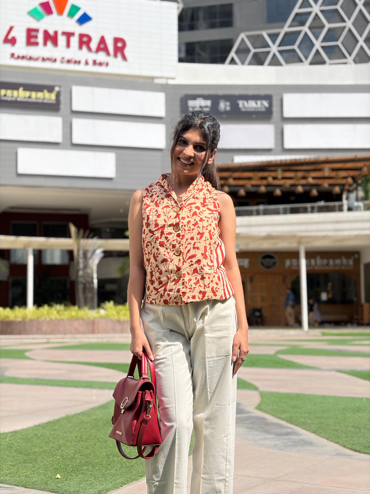 Waist Coat Hand Crafted Bagaru